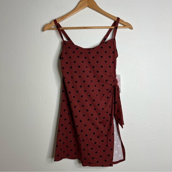 NWT Lands' End Chlorine-Resistant Sweetheart Swin Dress One Piece Swimsuit Sz 2 - Picture 2 of 10